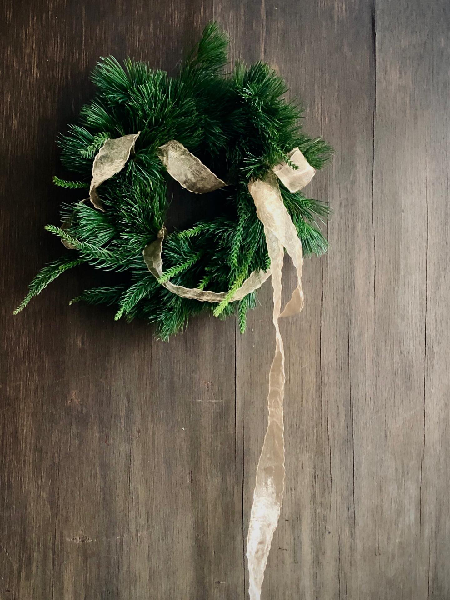 merry christmaspine wreathe#音空 ...